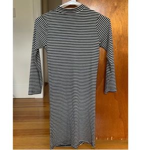 Black & White body con dress